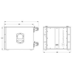 Изображение продукта AUDIOPHONY SRSUB15A  - 3