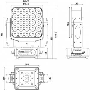 Изображение продукта BRITEQ BEAM WIZARD5x5  - 11