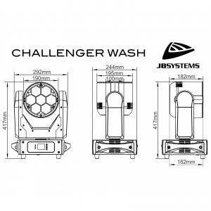 Изображение продукта JB SYSTEMS CHALLENGER WASH  - 5